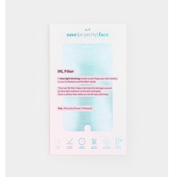 NEW Blue light blocking IRL filter iPhone 6/7/8 - Picture 1 of 3